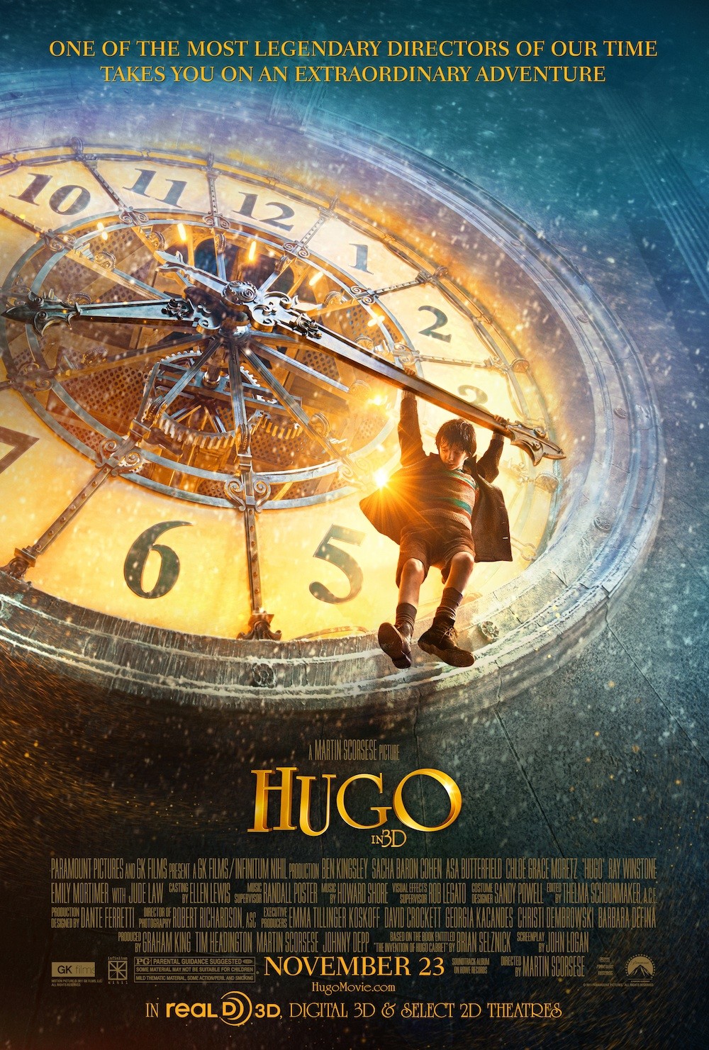 HUGO movie poster